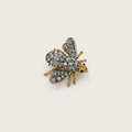 18k Gold Diamond Bee Pins